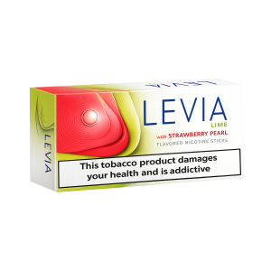 LEVIA Lime With Strawberry Pearl Sticks für IQOS ILUMA (ILUMA, ILUMA PRIME, ILUMA ONE) – Stange mit 200 Sticks