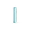 IQOS ILUMA i ONE Breeze Blue Tabakerhitzer – Ausführung Breeze Blue, Vorderansicht auf weißem Hintergrund