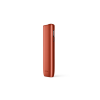 IQOS ILUMA i ONE Vivid Terracotta Tabakerhitzer – Ausführung Vivid Terracotta, Vorderansicht auf weißem Hintergrund